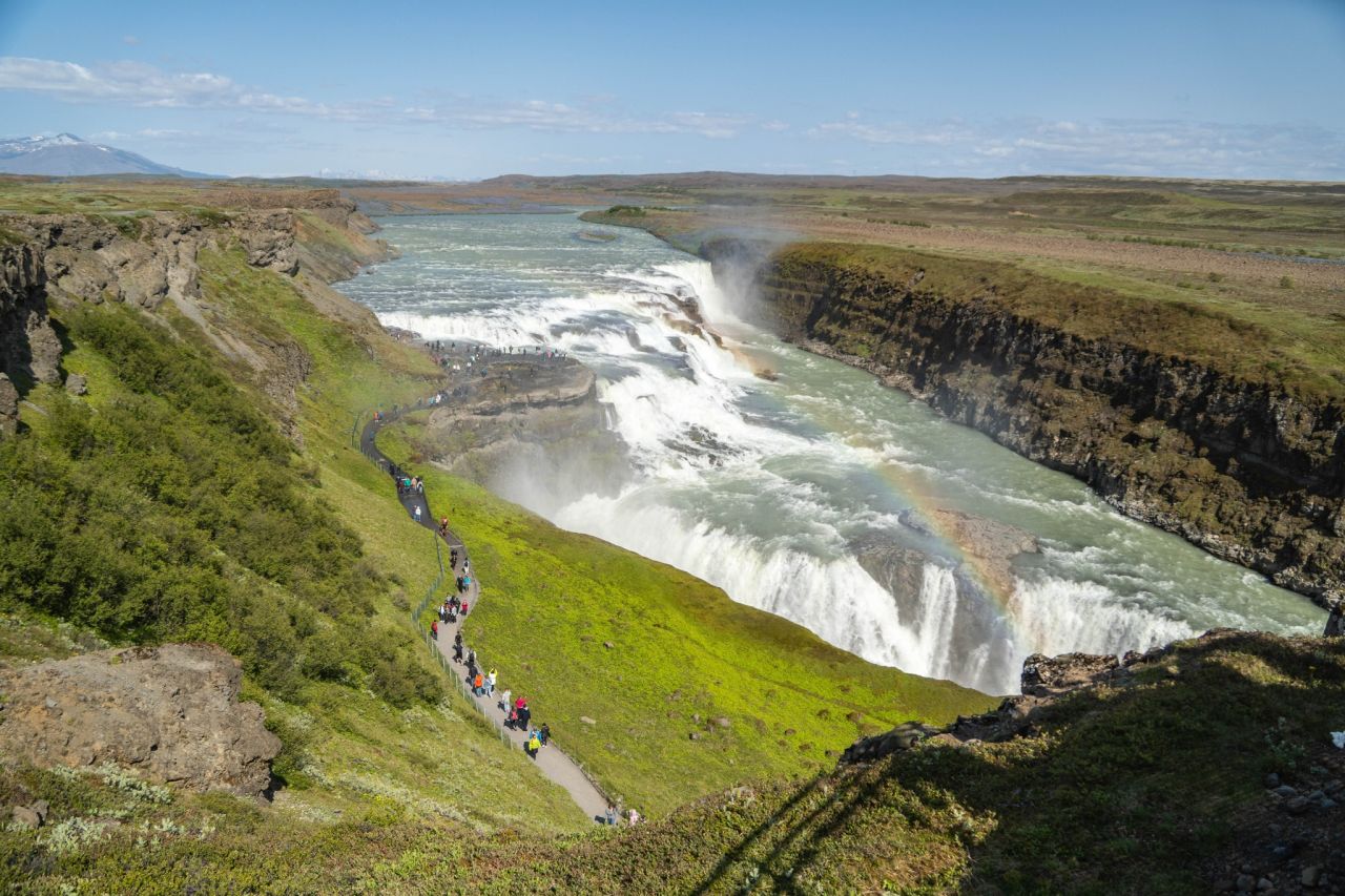 Gullfoss Waterfall